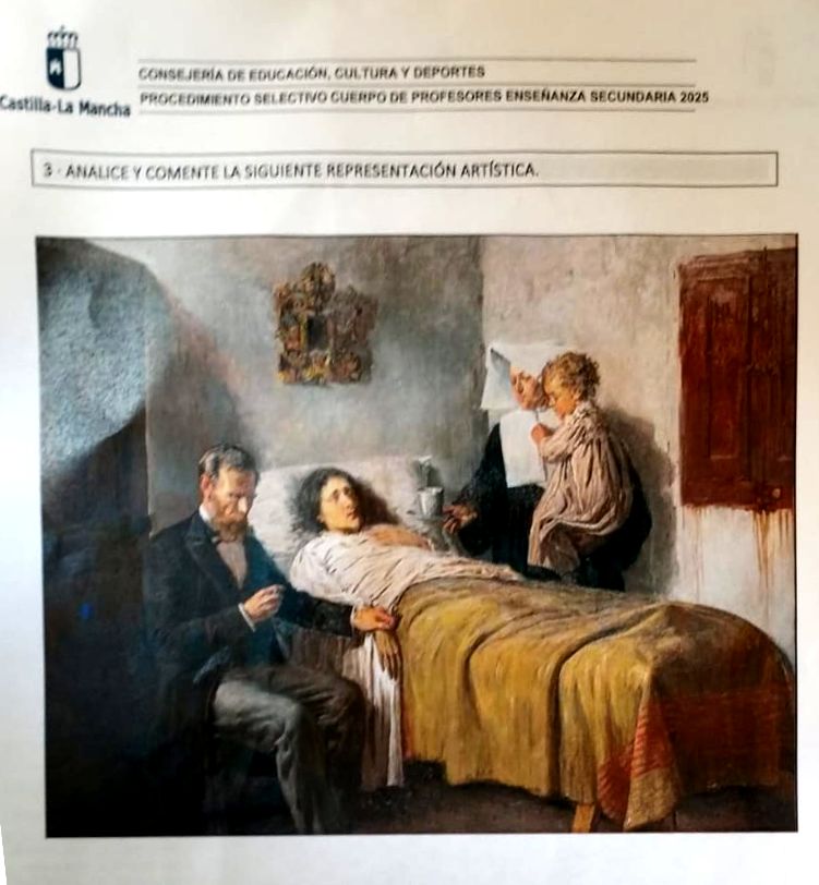 Ciencia y Caridad Picasso 1897 - CLM 2025