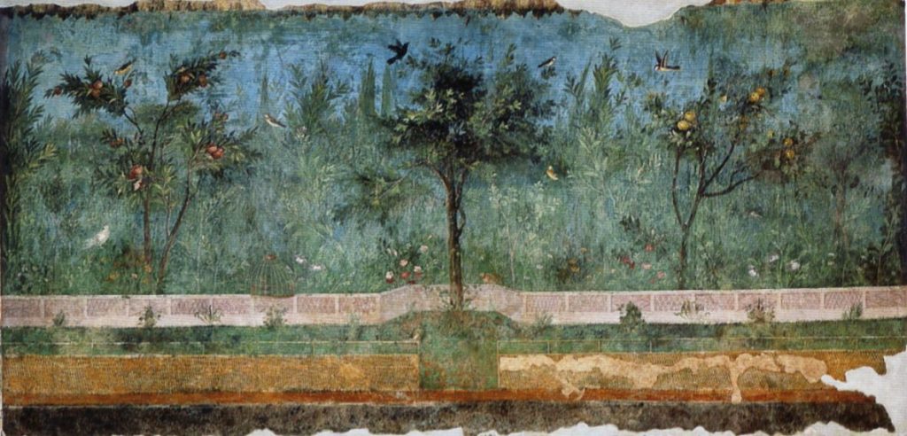 Soluciones Oposiciones Geografía e Historia Andalucía 2025 3 Fresco jardín Villa de Livia